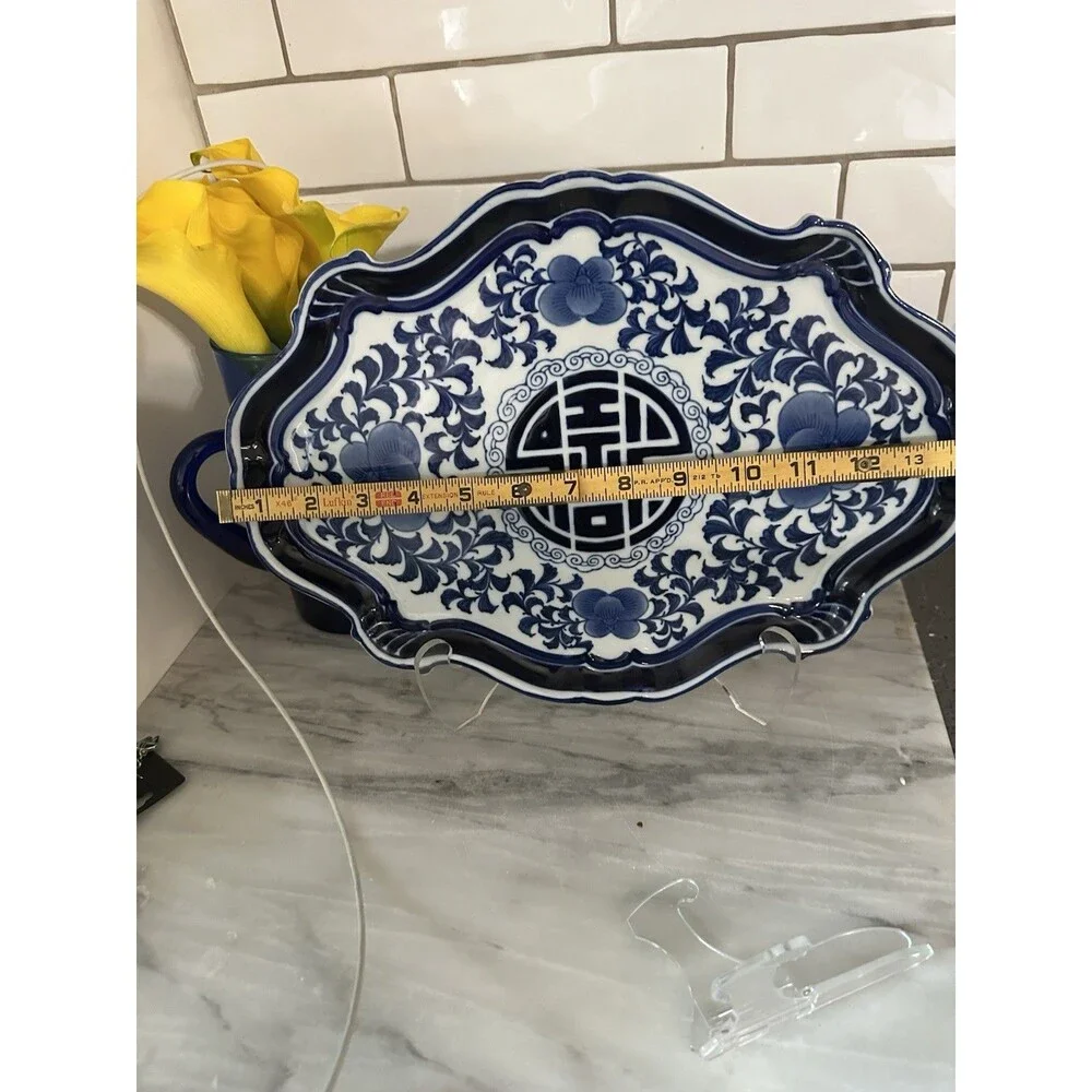 Bombay Company Blue and White 14